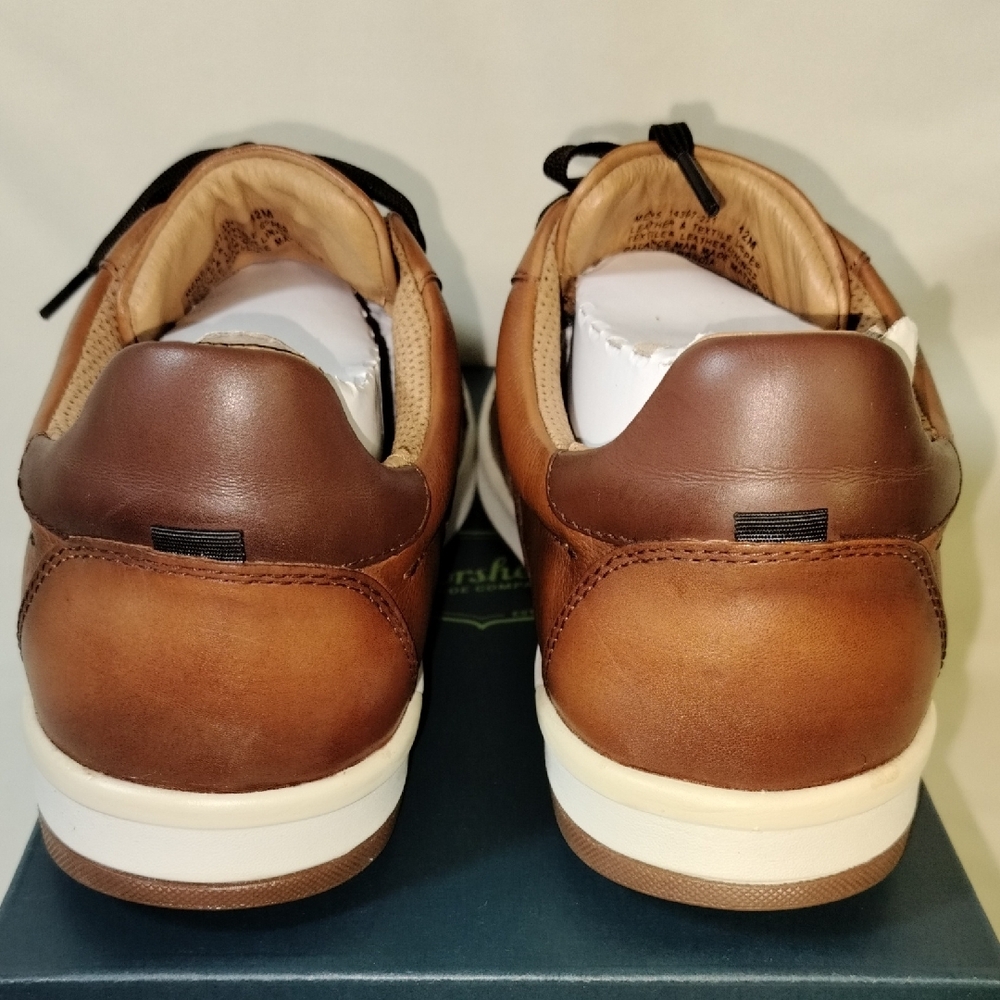 Florsheim Men's Tan Leather Sneakers - Picture 3 of 4